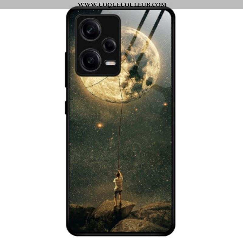 Coque Xiaomi Redmi Note 12 Pro Verre Trempé l'Homme à la Lune