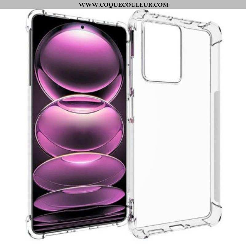 Coque Xiaomi Redmi Note 12 Pro/Poco X5 Pro 5G Transparente Coins Renforcés