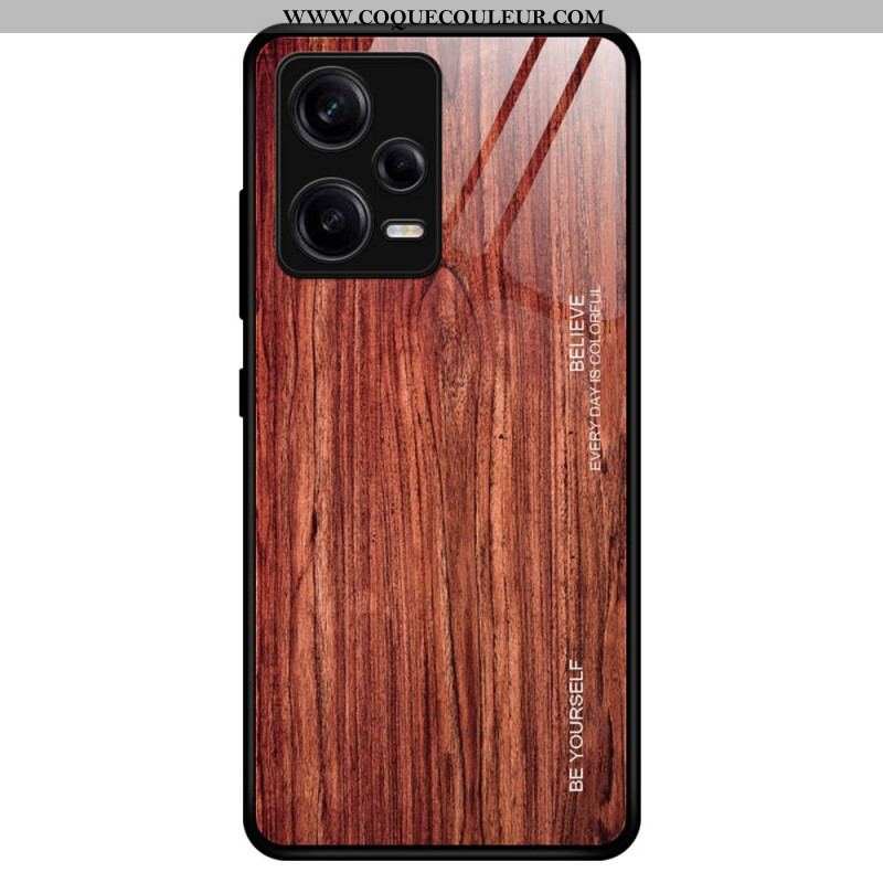 Coque Xiaomi Redmi Note 12 Pro Verre Trempé Design Bois