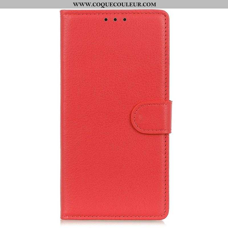 Housse Xiaomi Redmi Note 12 Pro/Poco X5 Pro 5G Simili Cuir Traditionnel