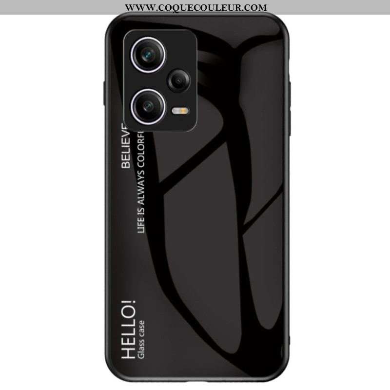 Coque Xiaomi Redmi Note 12 Pro Verre Trempé Hello