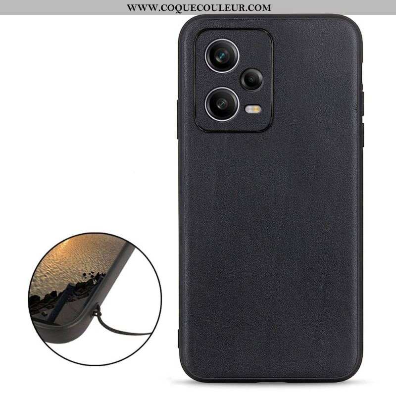 Coque Xiaomi Redmi Note 12 Pro Vrai Cuir