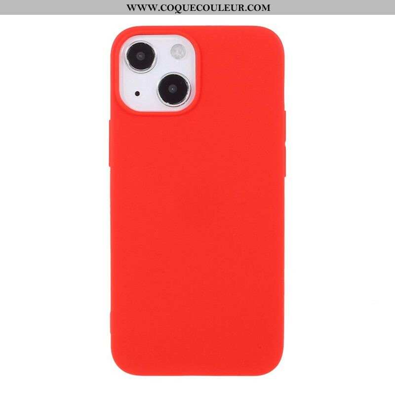 Coque iPhone 13 Mini Silicone Flexible Mat