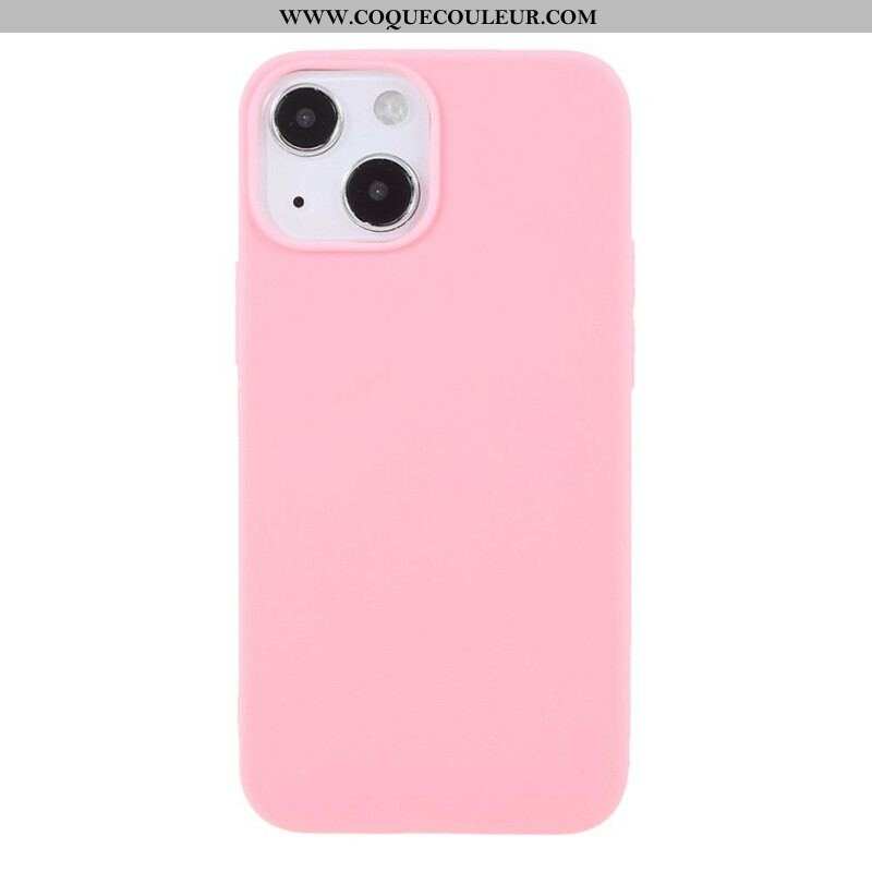 Coque iPhone 13 Mini Silicone Flexible Mat