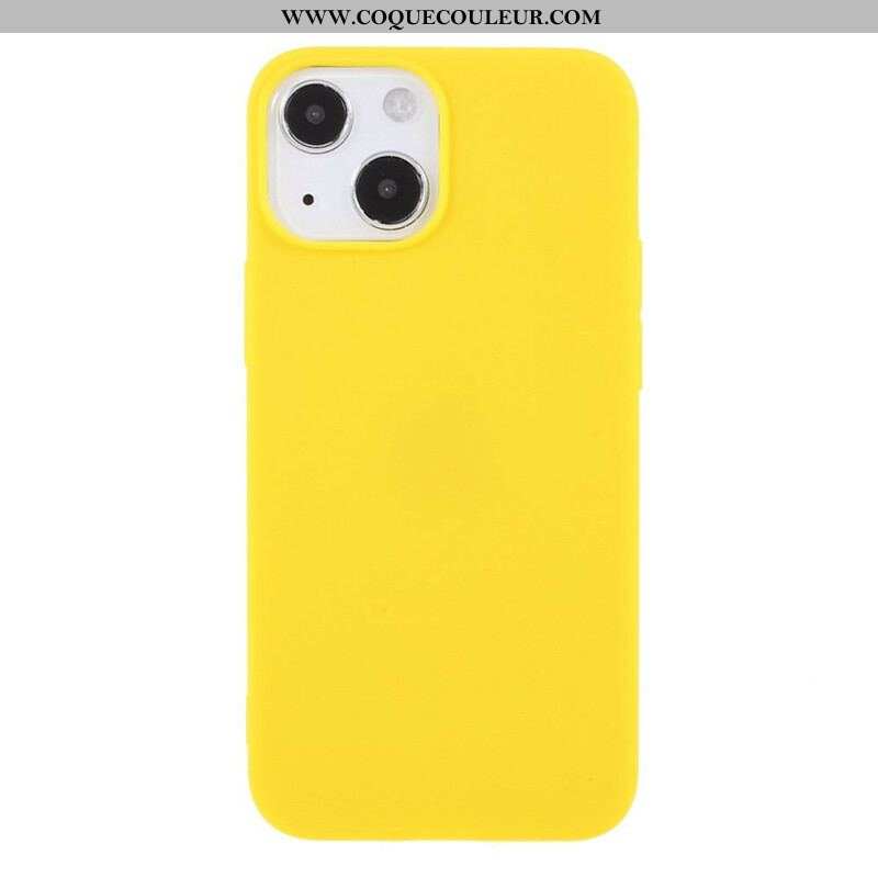 Coque iPhone 13 Mini Silicone Flexible Mat