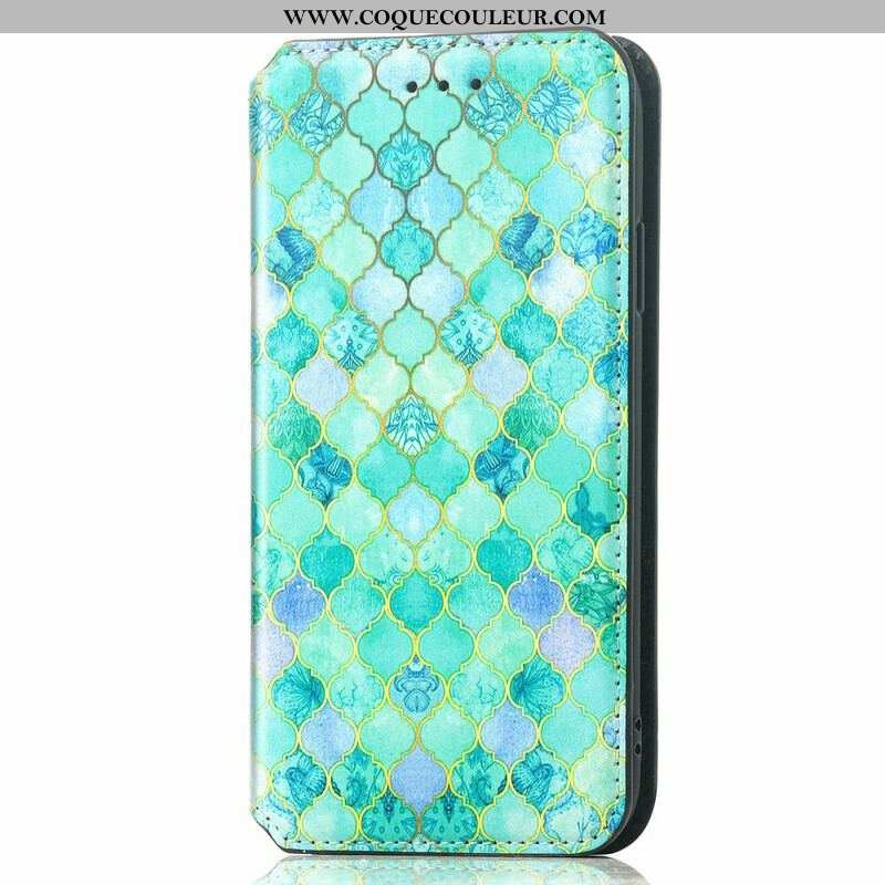 Flip Cover iPhone 13 Mini Design RFID Caseneo