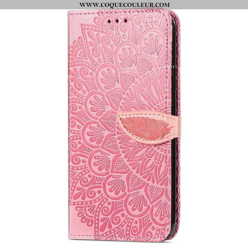 Housse iPhone 13 Mini Feuilles Tribales