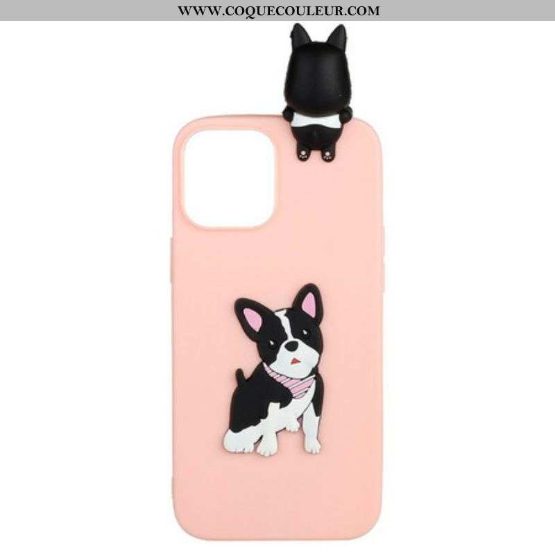 Coque iPhone 13 Mini Flavien le Chien 3D