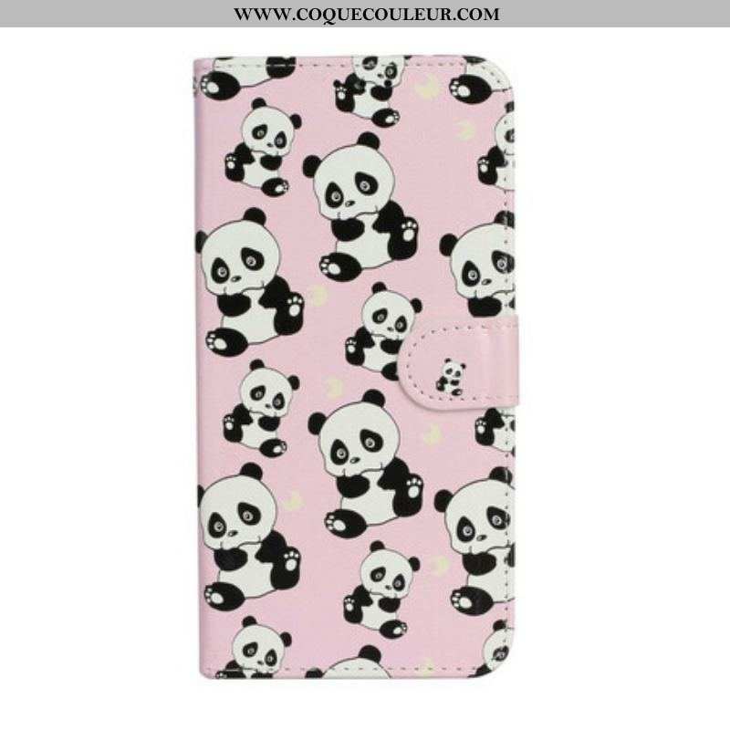 Housse iPhone 13 Mini Multiples Pandas