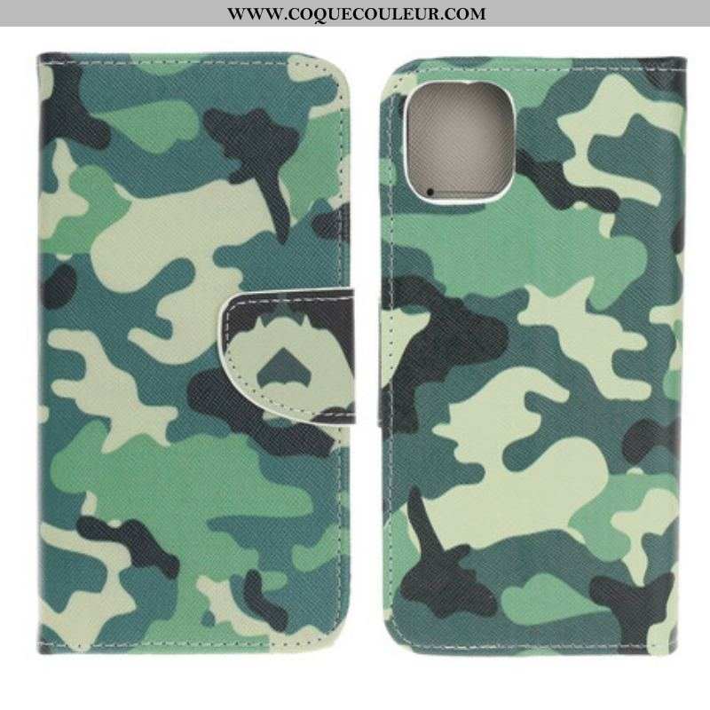 Housse iPhone 13 Mini Camouflage Militaire