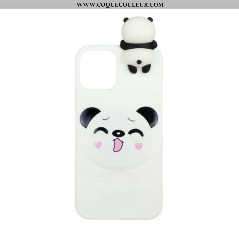 Coque iPhone 13 Mini Cool Panda 3D