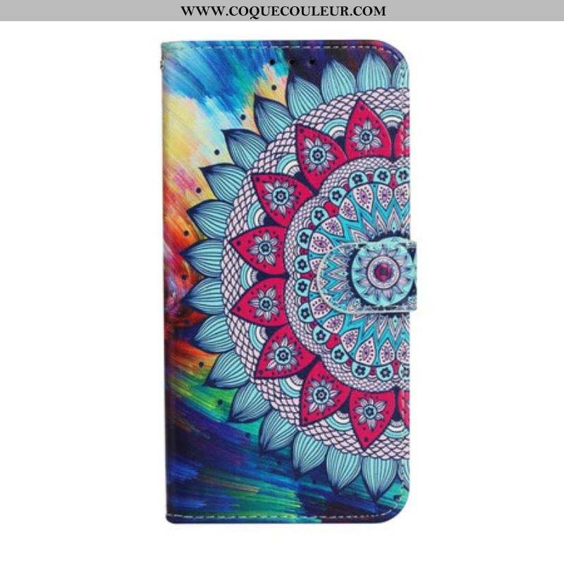 Housse iPhone 13 Mini Mandala Ultra Coloré