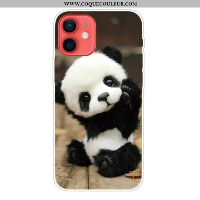 Coque iPhone 13 Mini Flexible Panda