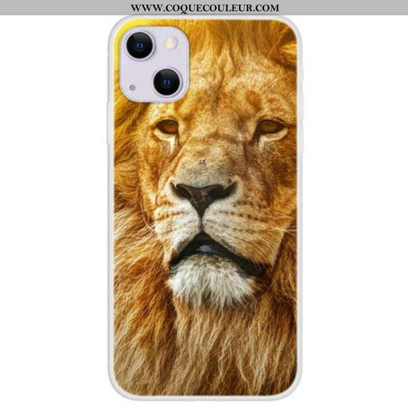 Coque iPhone 13 Mini Lion