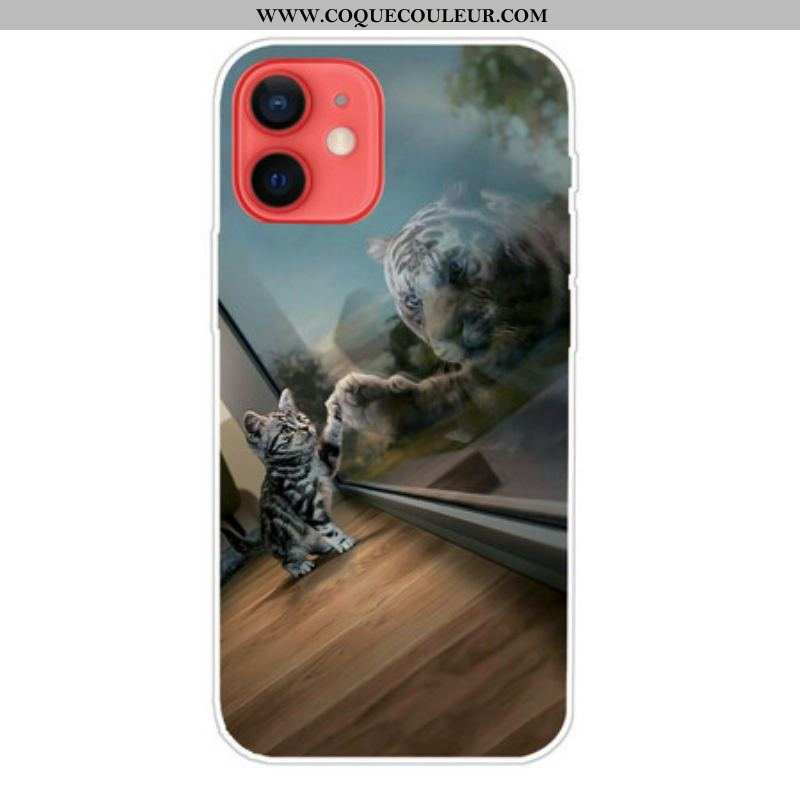 Coque iPhone 13 Mini Rêve de Chaton