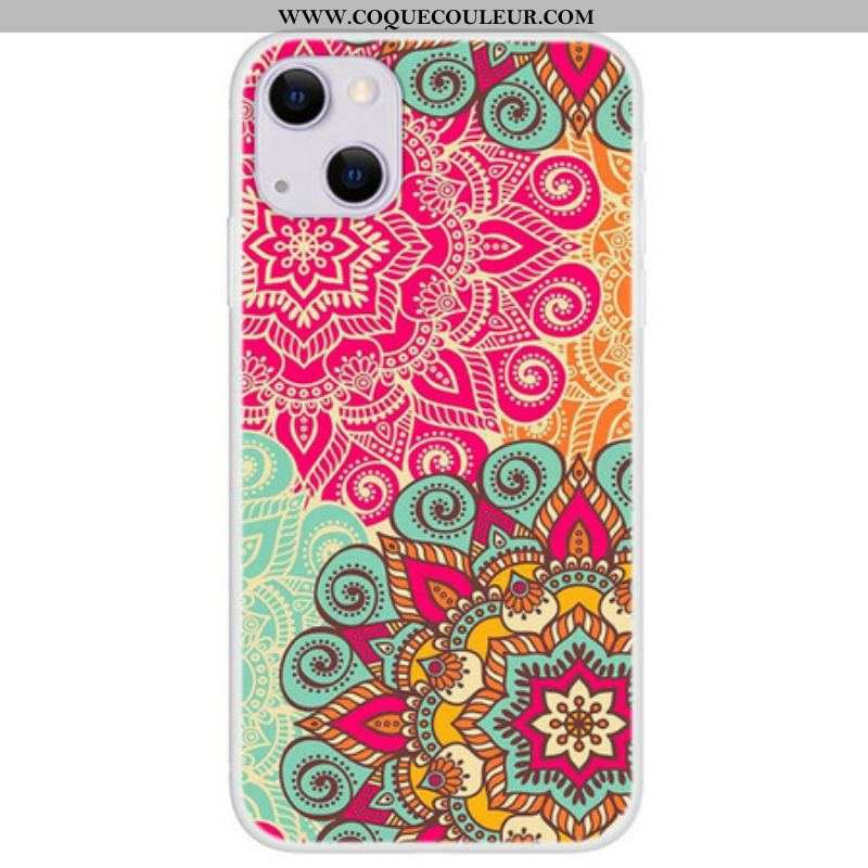 Coque iPhone 13 Mini Tendance Mandala