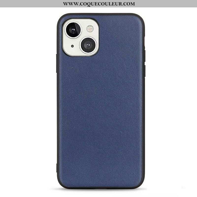 Coque iPhone 13 Mini Véritable Cuir