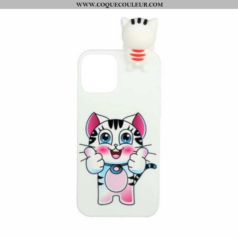 Coque iPhone 13 Mini 3D Chat Fun