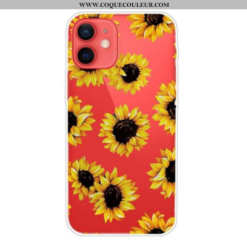 Coque iPhone 13 Mini Tournesols