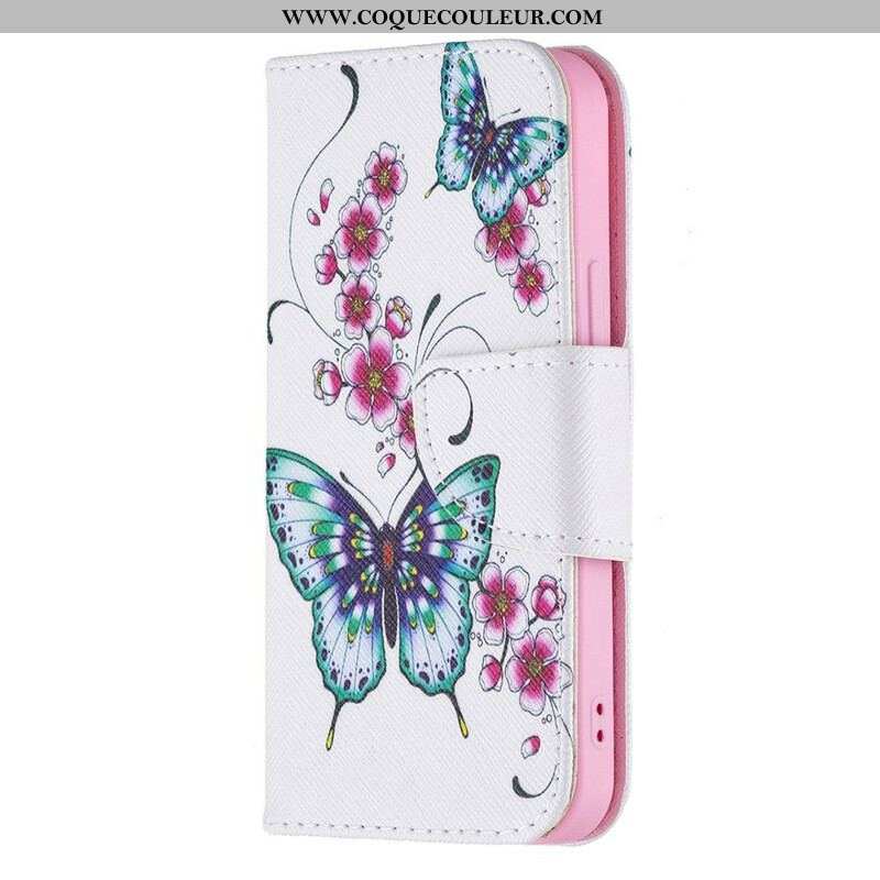 Housse iPhone 13 Mini Merveilleux Papillons