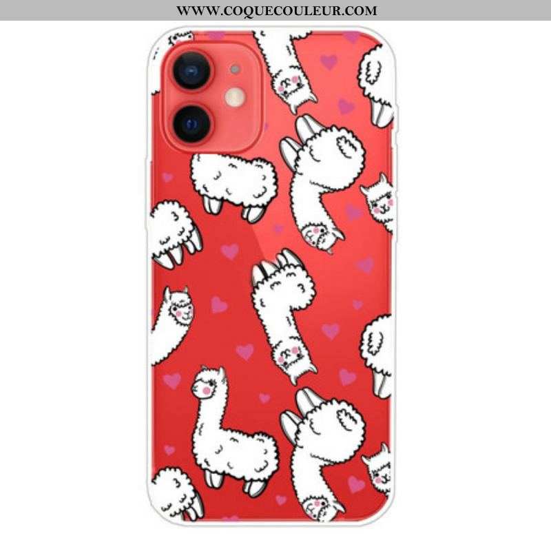 Coque iPhone 13 Mini Top Lamas