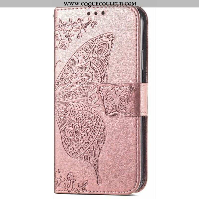 Housse iPhone 13 Mini Demi Papillons