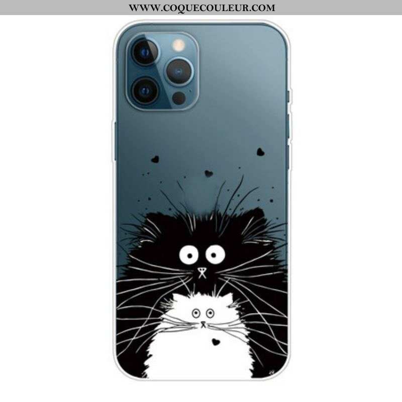 Coque iPhone 13 Pro Max Regarde les Chats