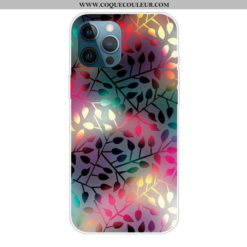 Coque iPhone 13 Pro Max Feuilles