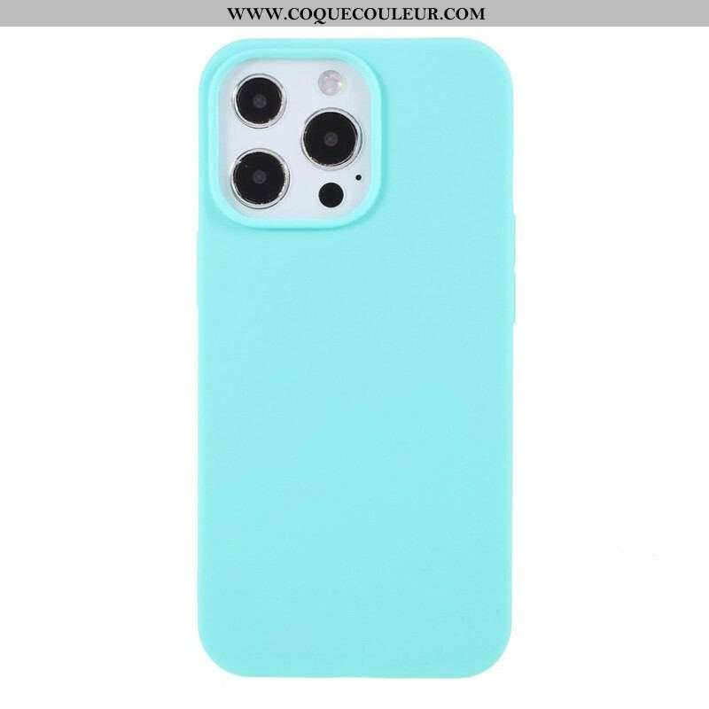 Coque iPhone 13 Pro Max Silicone Flexible Mat