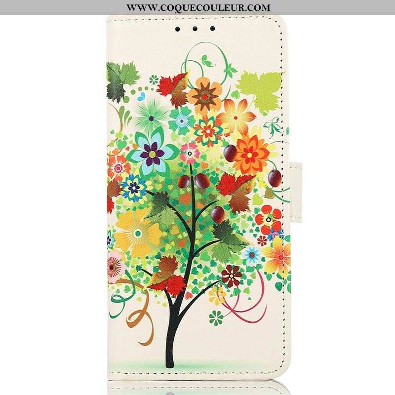 Housse iPhone 13 Pro Max Arbre Fleuri