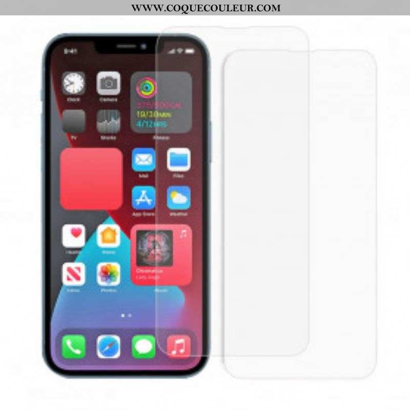 Protection en verre trempé (2 pièces) pour l’écran du iPhone 13 Pro Max