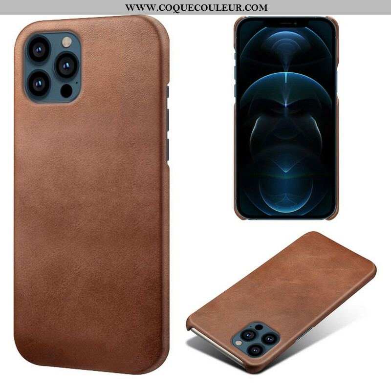 Coque iPhone 13 Pro Max Effet Cuir KSQ