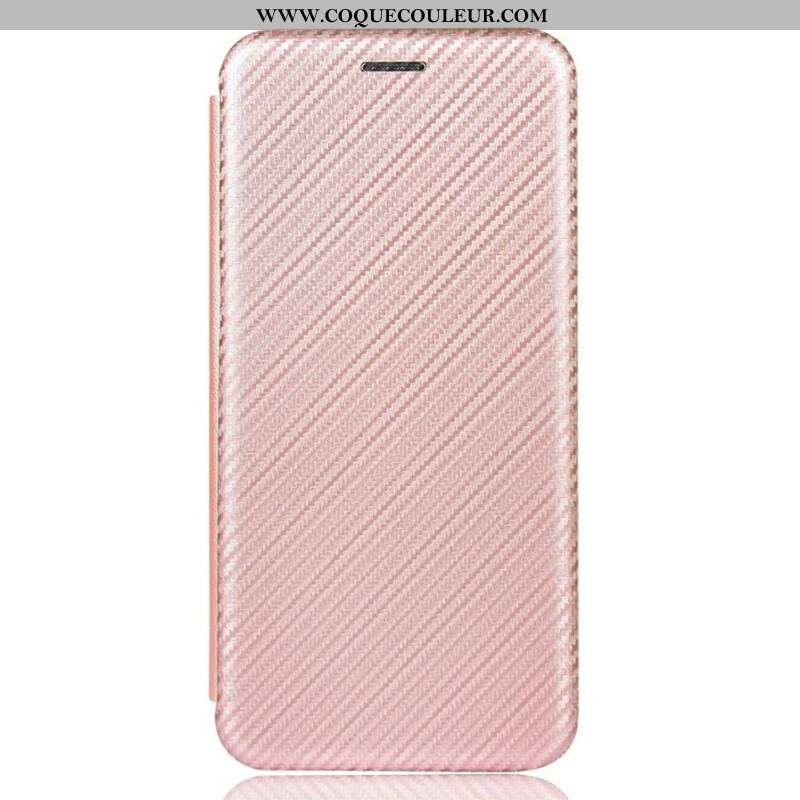 Flip Cover iPhone 13 Pro Max Fibre Carbone