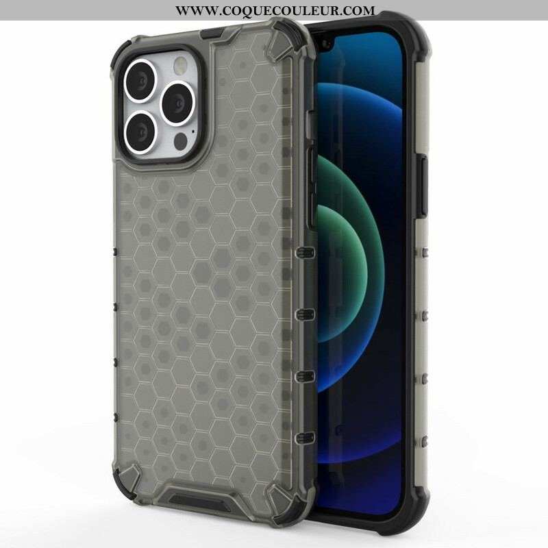 Coque iPhone 13 Pro Max Style Nid d'Abeille