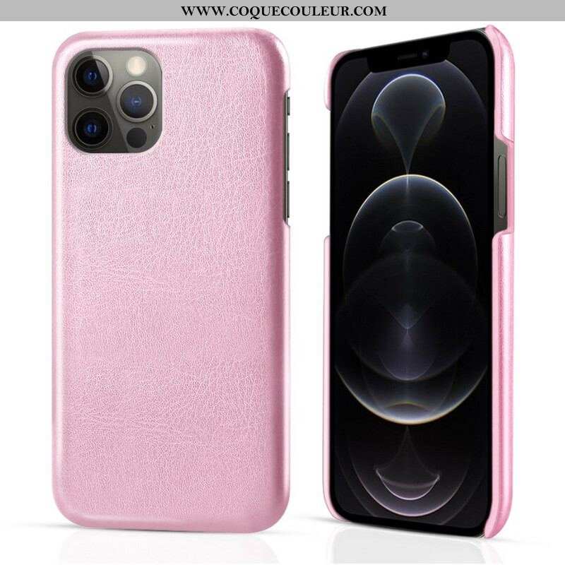 Coque iPhone 13 Pro Effet Cuir KSQ