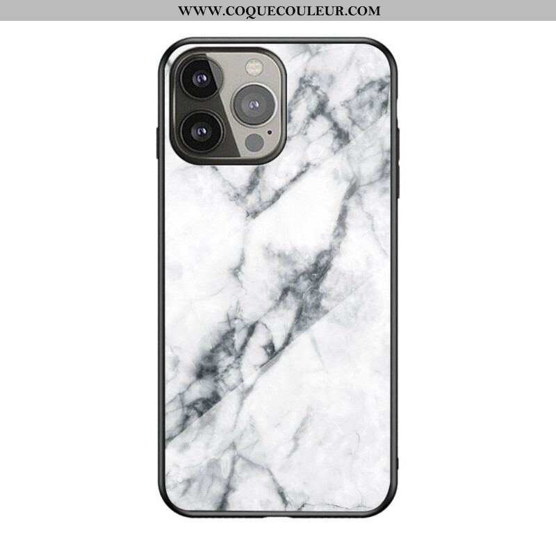 Coque iPhone 13 Pro Verre Trempé Marble Colors