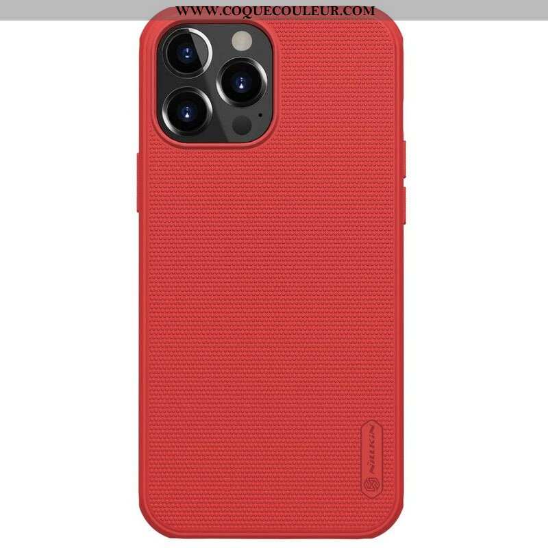 Coque iPhone 13 Pro Rigide Givré Nillkin