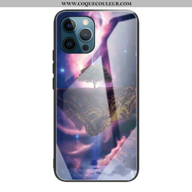 Coque iPhone 13 Pro Verre Trempé Arbre du Monde