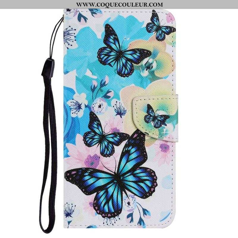 Housse iPhone 13 Pro Papillons et Fleurs d'Été