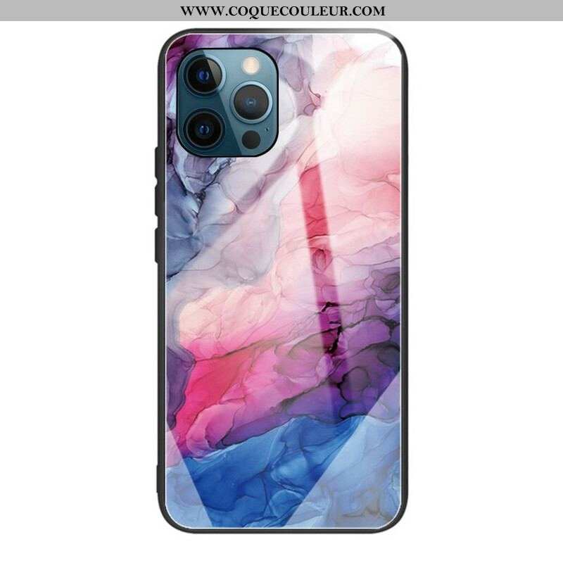 Coque iPhone 13 Pro Verre Trempé Marble