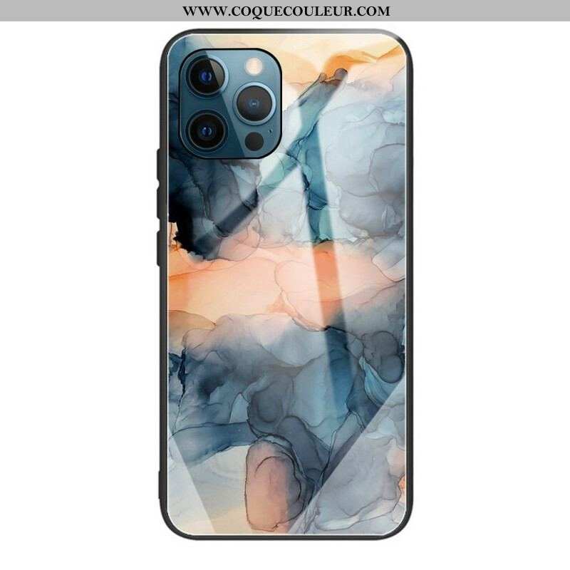 Coque iPhone 13 Pro Verre Trempé Marble