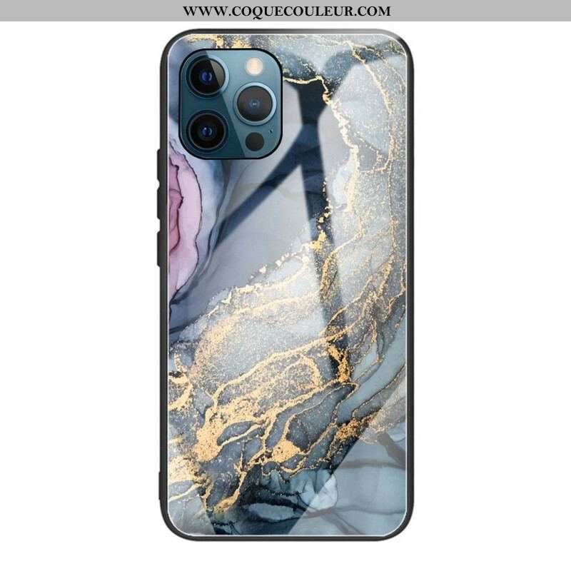 Coque iPhone 13 Pro Verre Trempé Marble