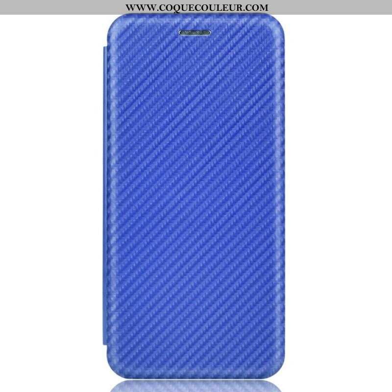 Flip Cover iPhone 13 Pro Fibre Carbone