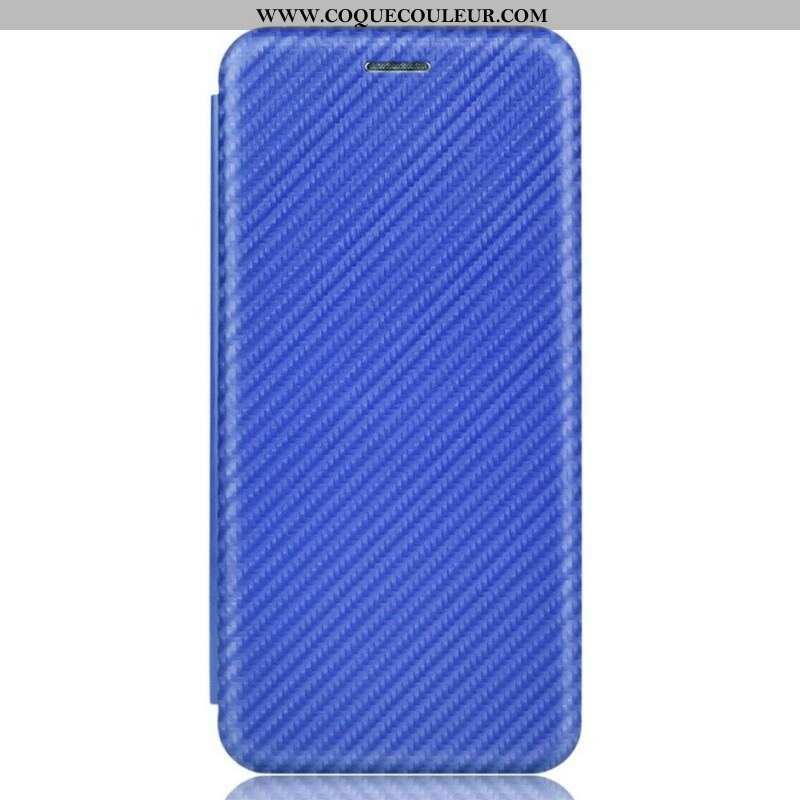 Flip Cover iPhone 13 Pro Fibre Carbone