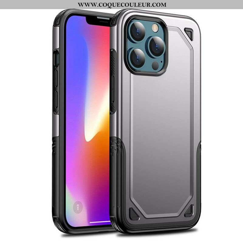 Coque iPhone 13 Pro Armor Effet Métal