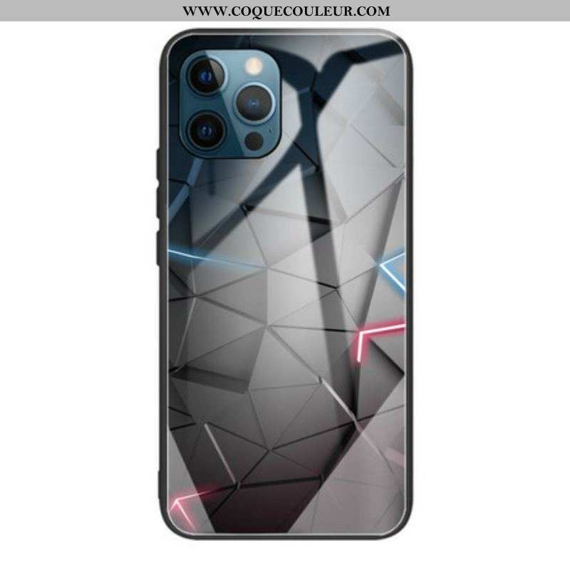 Coque iPhone 13 Pro Verre Trempé Géométrie