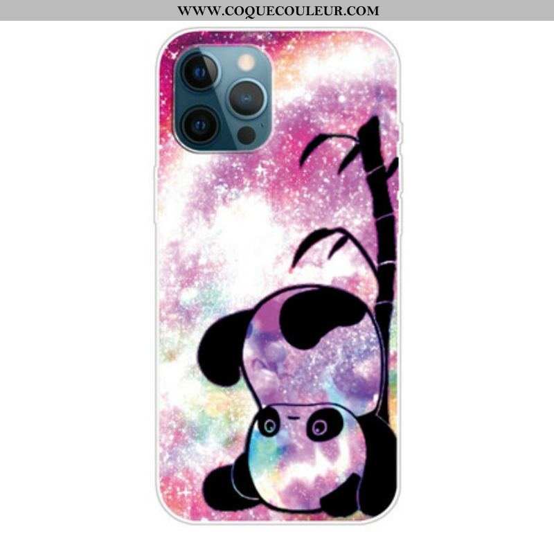 Coque iPhone 13 Pro Panda et Bambou