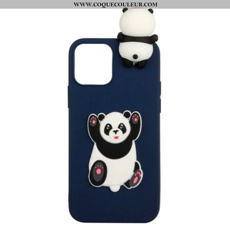 Coque iPhone 13 Pro Gros Panda 3D