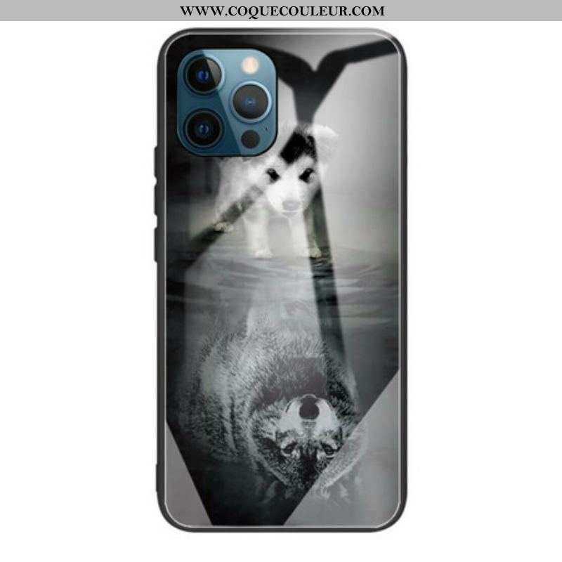 Coque iPhone 13 Pro Verre Trempé Rêve de Chiot