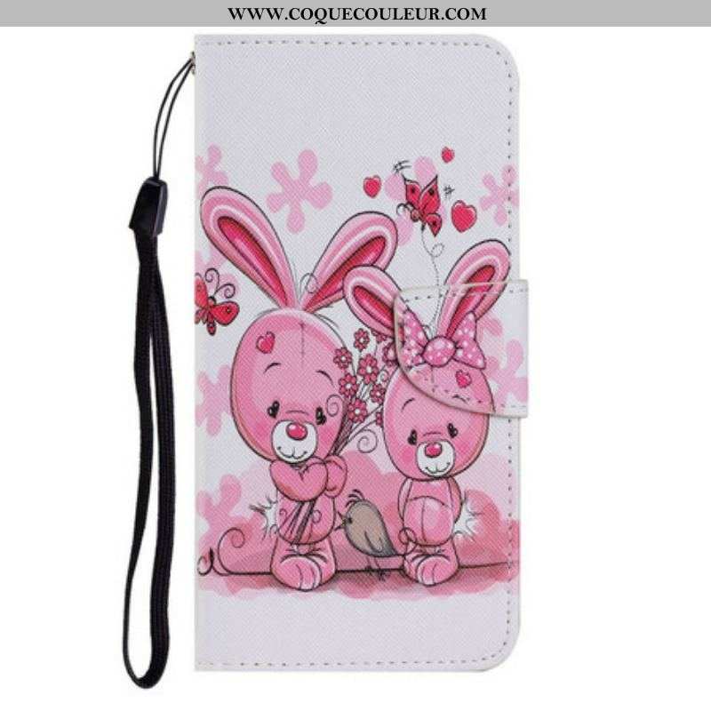 Housse iPhone 13 Pro Lapins